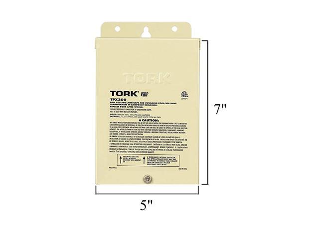 NSI Tork TPX100S Low Voltage 100w Safety Transformer in Brushed Finish for sale online 