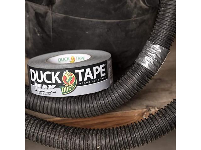 Duck Max Strength 240201 Duct Tape 1 Pack 1-Pack 1.88 Inch x 45 Yard Silver 