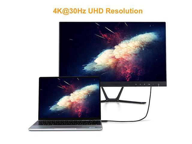 Yoga 920 CableCreation 6 FT USB Type C to HDMI Cable,Compatible with MacBook Pro 2019/2018 1.8M Dell XPS 15 S9 / S10 Black MacBook Air/iPad Pro/Mac Mini 2018 USB C to HDMI Cable 