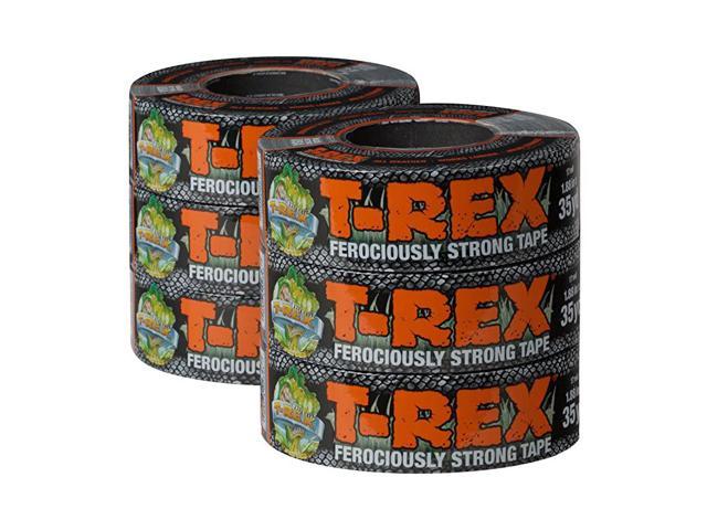 1.88 in Dark Gunmetal Gray x 35 yd T-Rex Ferociously Strong Duct Tape 1 Roll 