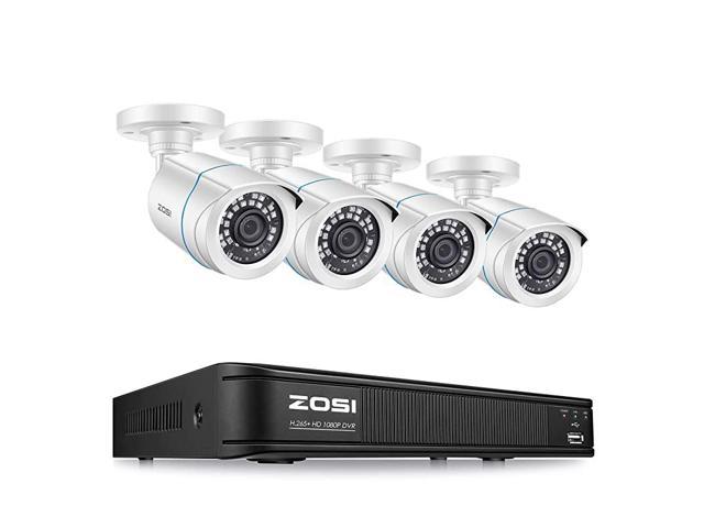 H265+ Full 1080p Home Security Camera System5MP Lite CCTV DVR Recorder ...