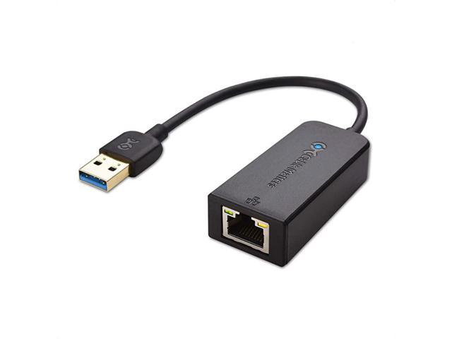 Usb To Ethernet Adapter Usb 30 To Ethernet Supporting 101001000 Mbps Ethernet Network In Black 5243