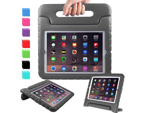 Kids Case for iPad 2 3 4 Old Model Light Weight Shock Proof Convertible Handle Stand Kids Friendly for iPad 2 iPad 3rd Generation iPad 4th Generation Tablet Black