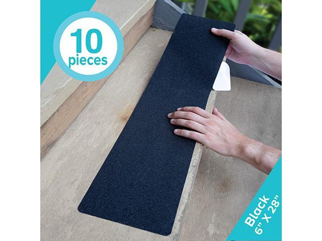 10x Anti Slip Tape Roll Stairs Traction Tread Non Skid for Outdoor Step  6x28 in 