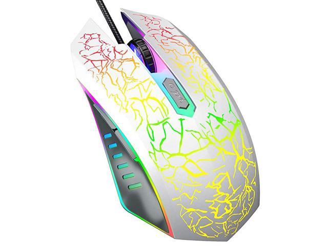 1200 DPI USB Wired Optical Gaming Mice Backlit Mouse for PC Laptop 