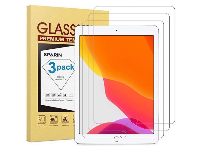 3 Pack Tempered Glass Screen Protector Compatible with iPad 8th ...