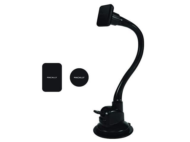 Magnetic Phone Car Mount Windshield Phone Holder for Car with 12 Long Arm Super Strong Magnet for All Smartphones Cell Phones iPhones Samsung Galaxies etc