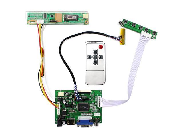 N156B3-L02 15.6  LCD Controller Driver Board for LP156WH1 TL A1 HDMI+VGA+2AV 