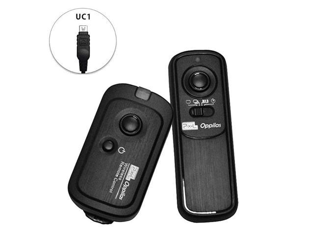 Pixel 2.4GHz Wireless Release Remote Control RW-221 UC1 Wired Shutter Release Cable for Olympus OM-D Pen Pen-F E30 E400 and E510 Series Cameras Replaces Olympus RM-UC1
