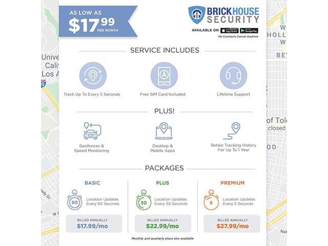 140Day 4G LTE Magnetic GPS Tracker Cellular RealTime Slap and Track GPS