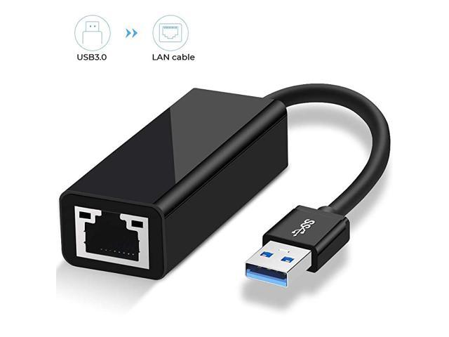 Ethernet Adapter Network Adapter Usb 3 0 To 10 100 1000 Usb To Rj45 Lan Wired Adapter For Nintendo Switch Wii Wii U Macbook Chromebook Windows 10 8 1 Mac Os 10 13 Surface Pro Linux Newegg Com