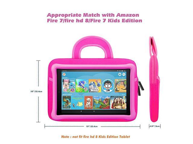 Tablet Sleeve Neoprene Protective Storage Carrying Case for Fire HD 8 Fire HD 7 