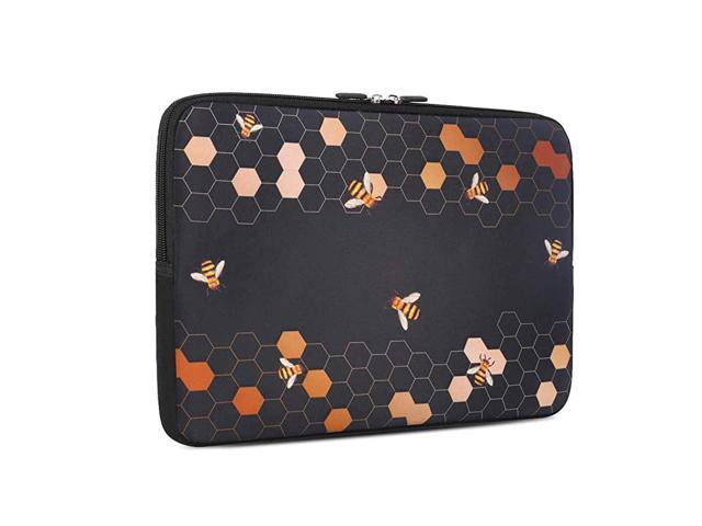 Laptop Messenger Bag Road and Round Dot Waterproof Briefcase Sleeve Protective Bag Laptop Shoulder Bag with Strap,Compatible with MacBook Tablet Ultrabook 13 in,14 in 