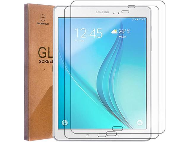 -Mr.Shield for Samsung Galaxy Tab A 10.1 Inch 0.3mm Ultra Thin 9H Hardness 2.5D Round Edge 2-Pack Tempered Glass 2016 with Lifetime Replacement Warranty Screen Protector 