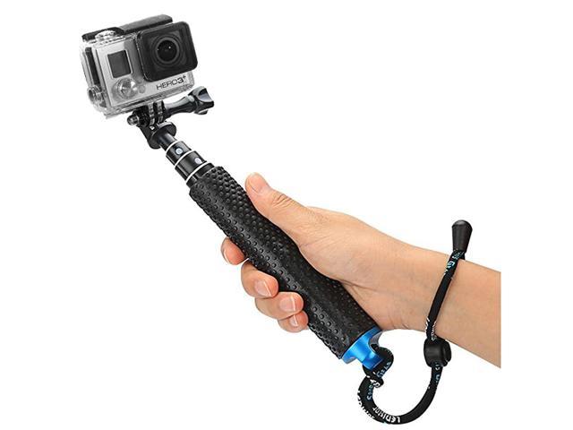 Extendable Pole Hand Grip Monopod Selfie Stick 1/4'' Screw For GoPro Hero 4 