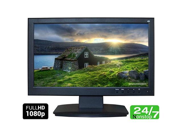 CCTV Security LED Monitor 19.5" HDMI VGA USB inputs 3D Filter with Speakers SD 