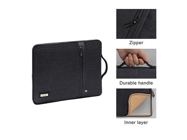 10.2 iPad /10 Microsoft Surface Go LONMEN Water Resistant 9.7-10.5 Inch Laptop Sleeve Protective Case with Handle for 9.7 10.5 11 iPad Pro Air 10.5 Samsung Galaxy Tab A S4,Dark Gray