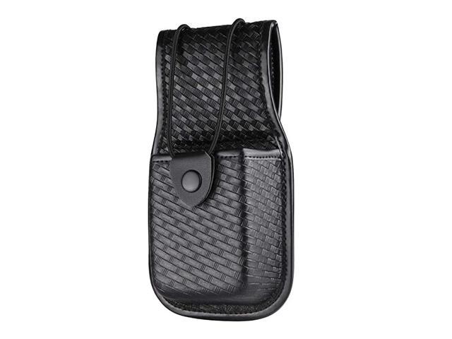 Universal Radio Holder, Basketweave Radio Pouch for Duty Belt 