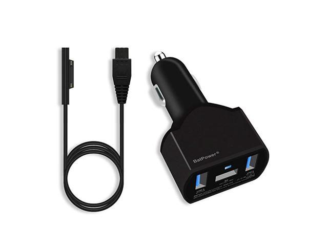 UL Listed CCS 110W 15V Car Charger for Surface Laptop 3 2 1 Surface ...