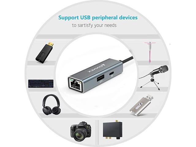 For iPhone X XR iPad to RJ45 Ethernet Lan Adapter Wired Network Cable Camera Kit 