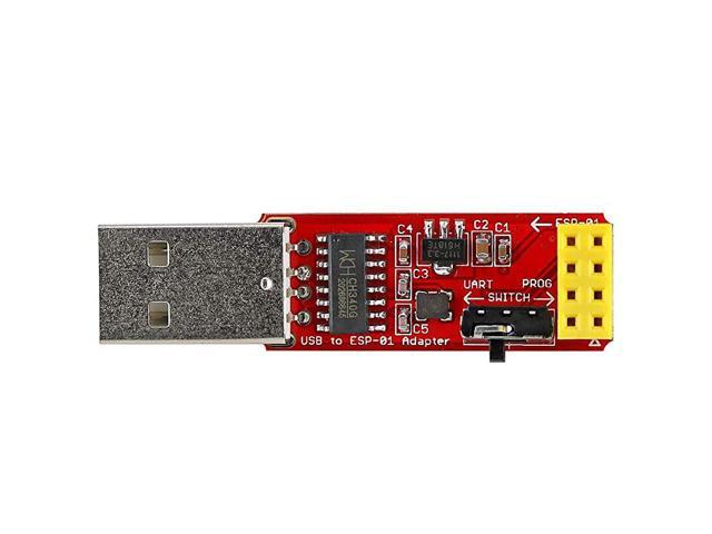 4.5V-5.5V USB to ESP8266 ESP-01 ESP-01S Wifi Adapter Module with CH340G Driver 