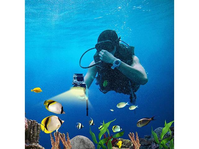 YUANJS Diving Fill Light,30M Waterproof LED Video Diving Fill Light Underwater for Hero 4 Motion Camera 