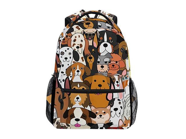 Laptop Bag Briefcase Shoulder Bag Doodles Cute Dogs 15.6 Inch Tote Bag Laptop Messenger Shoulder Bag Laptop Carrying Bag Great to Office