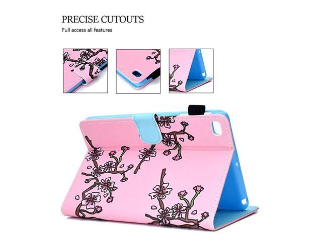 iPad Mini 1234 Case,WIWJ Ultra-Slim PU Leather Case with Trifold Stand and Auto Sleep/Wake Function Embossed Butterfly Flip Cover for Apple iPad Mini 1/2/3/4 Case-Yellow
