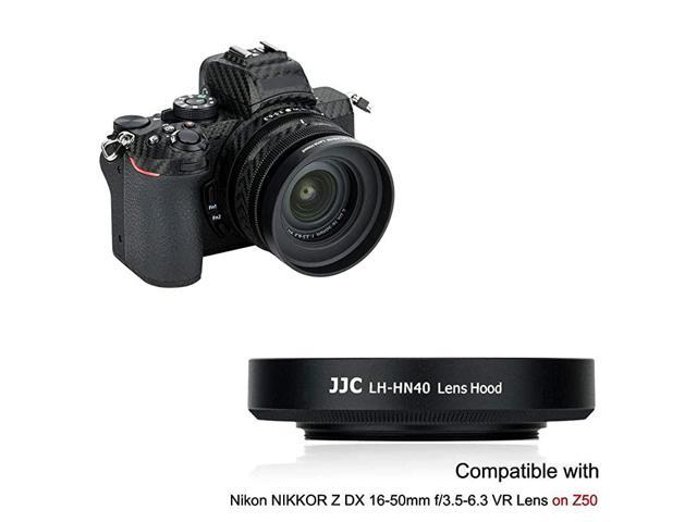 JJC LH-HN40 Screw-in Lens Hood for Nikon NIKKOR Z DX 16-50mm f/3.5-6.3 VR Lens 