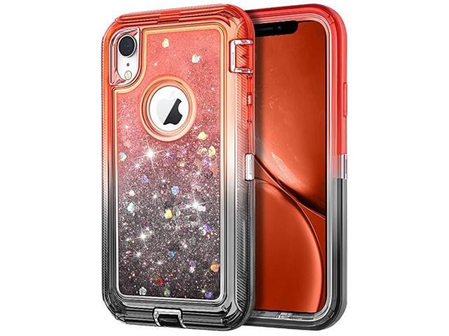 Case For Iphone Xr Case Glitter Bling Sparkle For Girls Woman Iphone Xr Case Heavy Duty