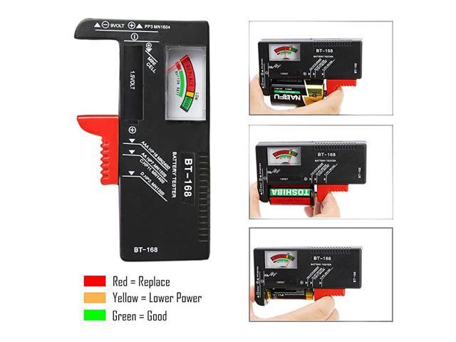 Details about   New Universal Battery Capacity Tester Button Cell Checker For AA AAA 9V C D #248 