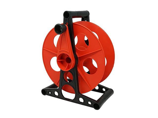 Hose Reel Storage and Light Wire rope Coleman Cable E-103 Cord Storage Wheel Holds Up To 150 Feet of 16/3 Gauge Extension Cord Or 125 Feet of 14/3 Gauge Cord Heavy Duty Plastic Designers Edge E103 Holiday Lights