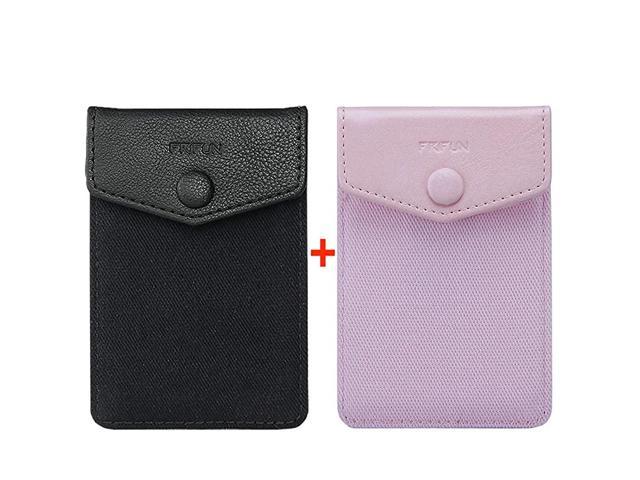 card holder for back of phone with snap Ultra-Slim Self Adhesive Phone ...