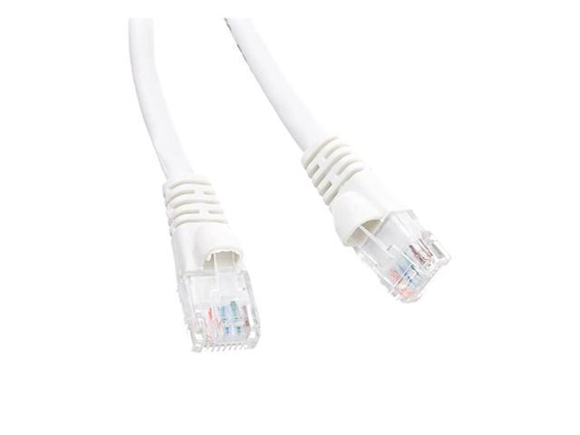 Snagless/Molded Boot Cat5e Ethernet Patch Cable Pack of 2 75 ft Black 