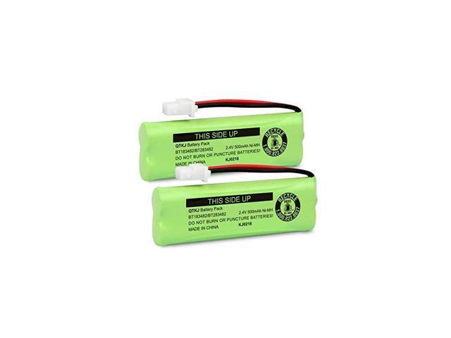 iMah BT183482/BT283482 2.4V 500mAh Ni-MH Cordless Phone Battery Compatible with VTech DS6401 DS6421 DS6422 DS6472 LS6405 LS6425 LS6426 LS6475 LS6476 Handset Pack of 2 