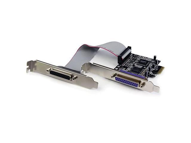 Com Port Pci Express Pcie Parallel Adapter Card Ieee With Lp Bracket X Db F Pcie