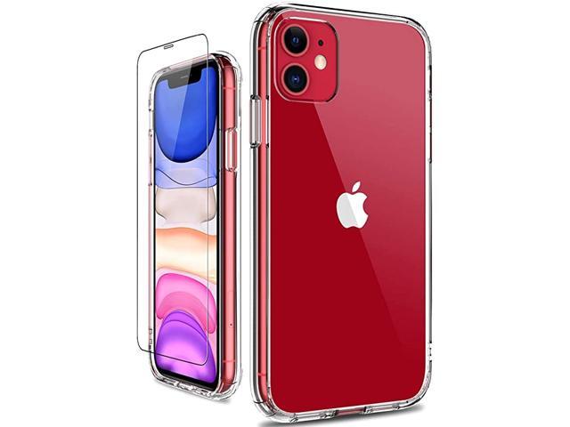 Iphone 11 Case With Screen Protector Clear Heavy Duty Protective Case Girls Women Shockproof Hard Pc Back Case With Slim Tpu Bumper Cover Phone Case For Iphone 11 Newegg Com