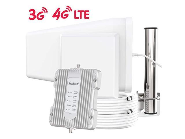 Indoor Cell Phone Signal Booster for HomeSupports 5000 Square Foot AreaAll US Carriers Verizon ATT TMobile Sprint MoreFCC Approved 4G 3G 2G Cell Phone Boost