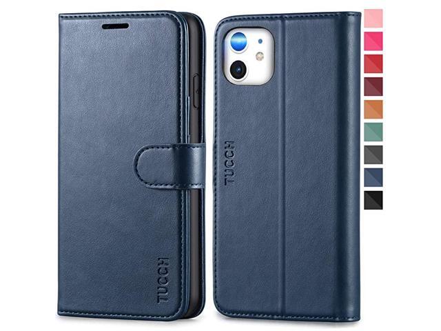 Flip Case for iPhone 11 Blue PU Leather Wallet Cover Compatible with iPhone 11 Flip Case for iPhone 11 Blue PU Leather Wallet Cover Compatible with iPhone 11