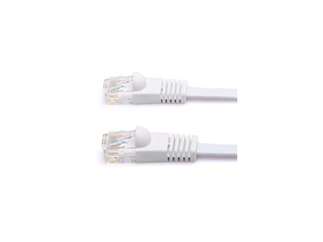 Gigabit Lan Network Cable RJ45 High Speed Patch Cord for Xbox,PS4,PS3,Modem,Router,LAN White 13.7 Meters Switch Compatible Cat5e/Cat6 Network 3 Pack 13.7M Cat6 Flat Ethernet Cable 45 Feet 45ft