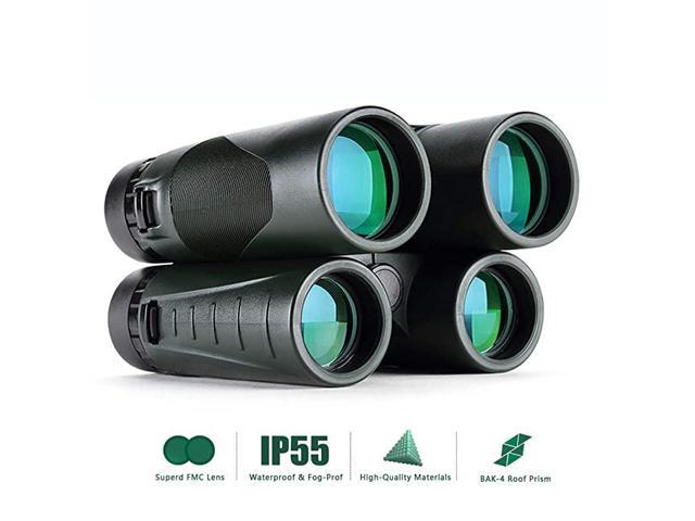 Binoculars for Adults, HD Professional/Waterproof Fogproof Binoculars with Low Light Night Vision, Durable and Clear FMC BAK4 Prism Lens, for Birds Watching Hunting Traveling Outdoor Sports