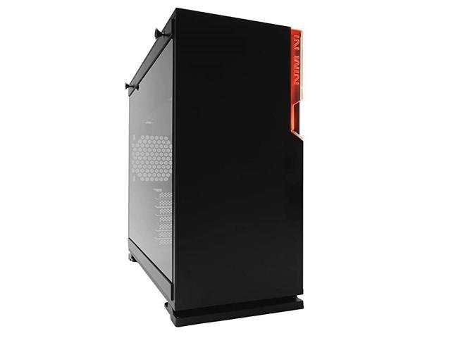 In Win 101 Black ATX Mid Tower Gaming Computer Case with Tempered Glass