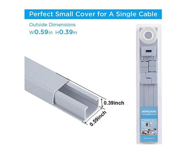 Channel Cable Concealer CMC03 Cord Cover Wall Cable Management