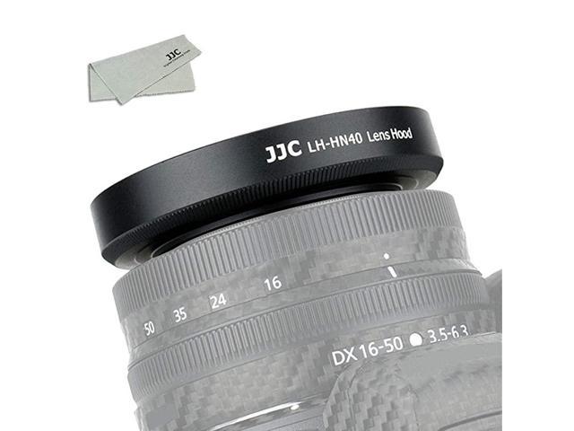 JJC LH-HN40 Screw-in Lens Hood for Nikon NIKKOR Z DX 16-50mm f/3.5-6.3 VR Lens 