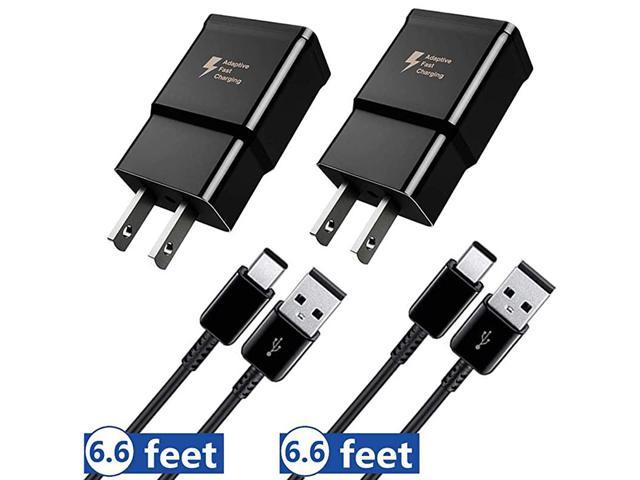 Fast Type C Charger Compatible Samsung Galaxy S21 S21 Ultra 5g S9 S8 Plus S10 S10e S Fe Note 8 9 10 Plus 2 Pack Charging Adapter 2 Pack 6 6ft Usb C Cables Newegg Com