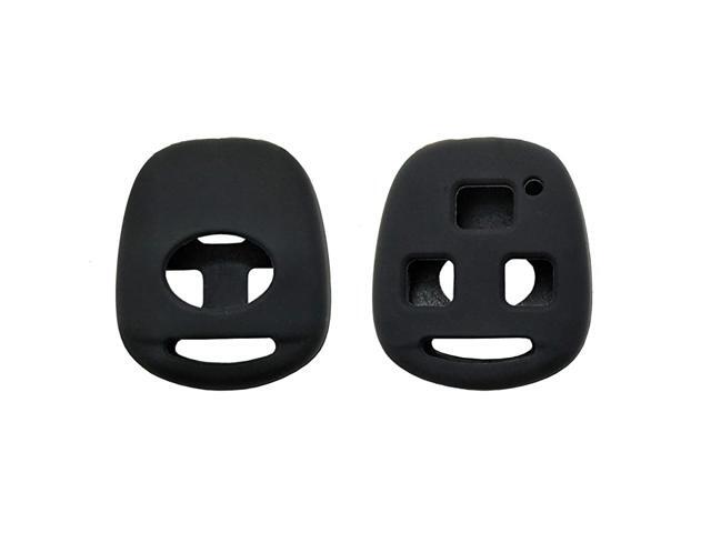 3 Buttons Silicone Remote Key Fob Cover Case Fit For Lexus Gx470 Rx350 Es300