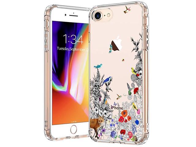 Iphone 11 Case Clear With Design For Girls Women12ft Drop Testedmilitary Grade Shockproofslip Resistant Slim Fit Protective Phone Case For Apple Iphone 11 61 Inch Fox Birds And Flower Newegg Com