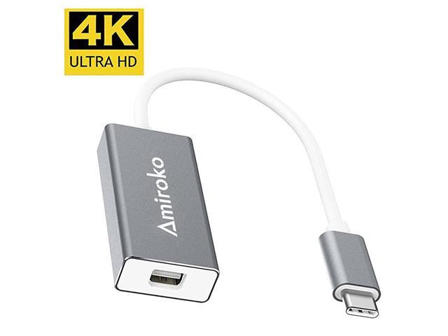 USB-C to Mini DisplayPort Adapter, USB  Type C to Mini DP Adapter  Support 4K, 1080P for MacBook Pro, MacBook 12