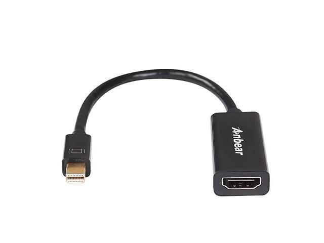 Anbear MacBook Air Thunderbolt to HDMI Cable Microsoft Surface Pro Mini Displayport to HDMI Adapter Gold-Plated Display Port to HDMI Adapter Compatible with MacBook Pro MacBook Air Mac Mini
