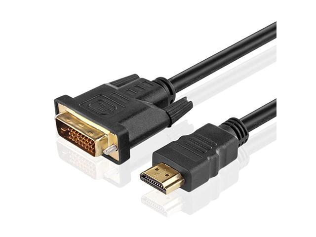 High Speed HDMI to DVI Adapter Cable 15 Feet Bidirectional HDMI to DVI amp DVI to HDMI Converter Male to Male Connector Wire Cord Supports HD Video 1080P HDTV